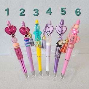Nurses Themed Beadable Pens
